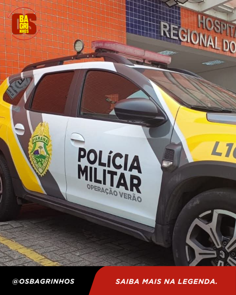 Homem em surto tenta pegar arma de policial militar e é baleado na Vila Santa Cecília, em Paranaguá
