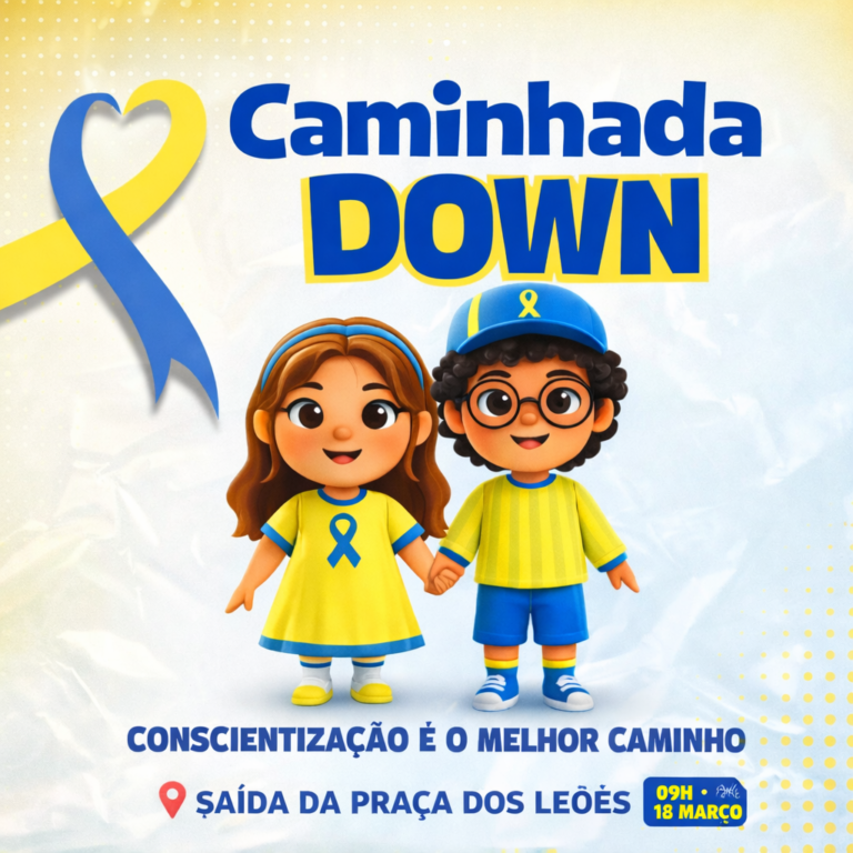 Paranaguá Promove Caminhada Pela Inclusão em Apoio à Síndrome de Down
