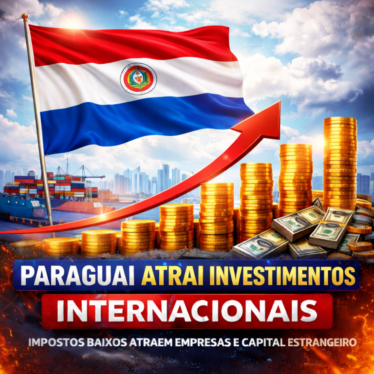 Paraguai Atrai Investimentos Internacionais e Vira Destino de Empresas por Baixa Carga de Impostos
