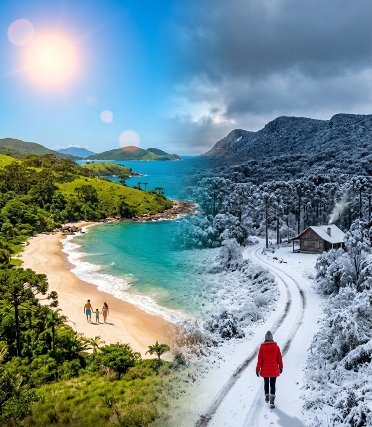 Frente fria avança e deve provocar mudança brusca no clima em várias regiões do Brasil