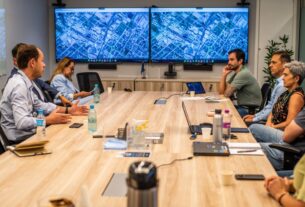 Reunião Prefeitura de Paranaguá e Empresa Rumo