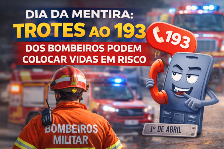 Dia da Mentira: trotes ao 193 dos bombeiros podem colocar vidas em risco