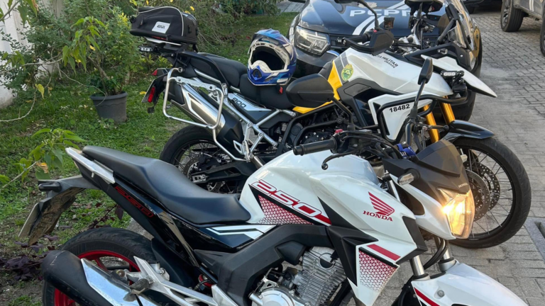 Motocicleta furtada em Pontal é recuperada pela PM em Paranaguá