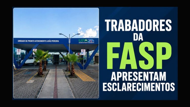 TRABALHADORES DA FASP APRESENTAM ESCLARECIMENTOS SOBRE ATENDIMENTO NA UPA DE PARANAGUÁ