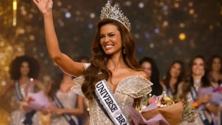 MARCELLA KOZINSKI, MISS ILHA DO MEL, É COROADA MISS UNIVERSE BRASIL 2026