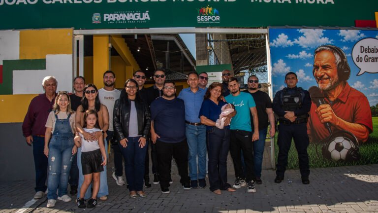 CENTRO DE REFERÊNCIA ESPORTIVA “JOÃO CARLOS BORGES MOURAD – MURA MURA” É INAUGURADO EM PARANAGUÁ