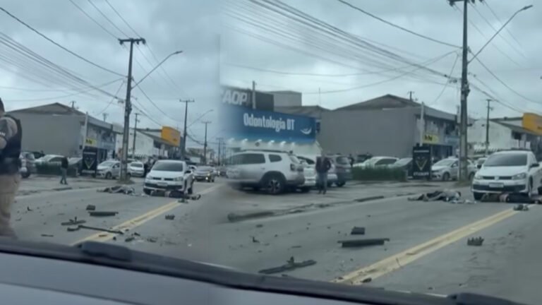 DOIS SUSPEITOS FICAM FERIDOS APÓS FUGA DE ABORDAGEM POLICIAL EM PARANAGUÁ